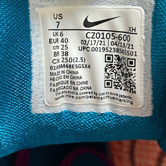 Nike Kyrie low 4 Ep 1 world 1 people sneakers lace up multicolor women 7 - Picture 7 of 8